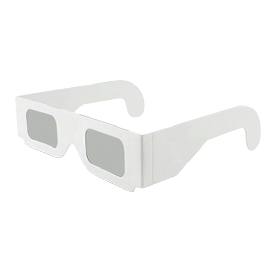 White Paper 3D Glasses